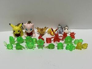 希少!! ポケモン ミニモデル 永谷園 ふりかけ フィギュア 初期 1999 ピカチュウ ミュウ ヤドラン プリン メタモン ラプラス ゲンガー