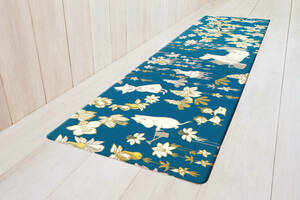 [ new goods ] Moomin kitchen mat ... kitchen mat Family garden interior mat 45×240cm width znaPVC kitchen mat 