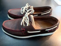 セバゴ SEBAGO デッキシューズ 赤茶 赤ステッチ 26.5cm_画像1