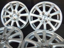 【349】T6001234 ▲Alloy Sports Wheels▲14x5.5J 4穴 PCD100 +45▲4本 フィット アクア スイフト など_画像2