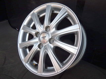 【349】T6001234 ▲Alloy Sports Wheels▲14x5.5J 4穴 PCD100 +45▲4本 フィット アクア スイフト など_画像4