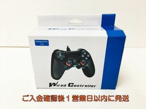 【1円】未使用品 PS4 社外製 コントローラー ブラック/レッド SONY PlayStation4 プレステ4 H02-209rm/F3