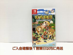 【1円】任天堂 Switch 牧場物語 オリーブタウンと希望の大地 ゲームソフト 状態良好 1A0218-576yt/G1