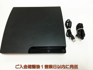 【1円】PS3 本体 セット CECH-3000B ブラック 320GB ゲーム機本体 SONY 初期化済み 未検品 ジャンク M01-017ym/G4