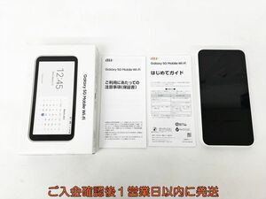 【1円】SAMSUNG Galaxy 5G Mobile Wi-Fi SCR01 ホワイト 32GB モバイルルーター 未検品ジャンク EC45-813jy/F3