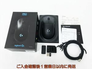 【1円】Logicool G PRO WIRELESS ワイヤレスゲーミングマウス G-PPD-002WLrd 動作確認済 ロジクール EC45-801jy/F3