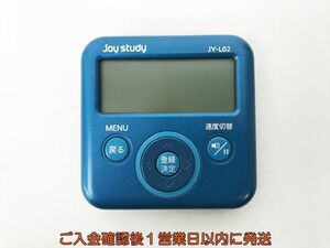 【1円】CASIO カシオ 英会話学習機 joy study ジョイスタディ JY-L02 ブルー 動作確認済 EC45-825jy/F3