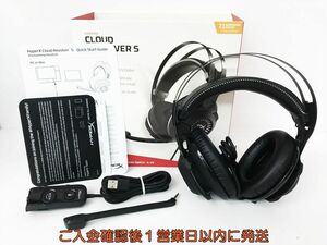 【1円】HYPERX CLOUD REVOLVER S 7.1サラウンドゲーミングヘッドセット 未検品ジャンク ハイパーX DC09-867jy/G4