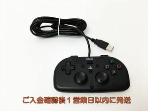 【1円】HORI PS4 ワイヤードコントローラー ブラック 動作確認済 ホリ SONY PlayStation4 プレステ4 J05-263rm/F3