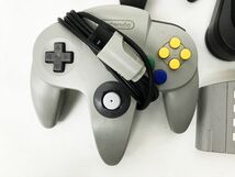 【1円】任天堂 ニンテンドーロクヨン 本体 セット 未検品ジャンク N64 コントローラー ACアダプター ソフト DC05-767jy/G4_画像2