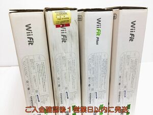 【1円】任天堂 ニンテンドーWii Fit バランスボード まとめ売り 4点セット ホワイト 未検品ジャンク K06-001ym/G4