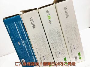 【1円】任天堂 ニンテンドーWii Fit バランスボード まとめ売り 4点セット ホワイト 未検品ジャンク K04-104ym/G4