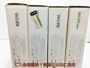 【1円】任天堂 ニンテンドーWii Fit バランスボード まとめ売り 4点セット ホワイト 未検品ジャンク K06-004ym/G4