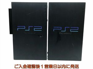 【1円】PS2 SCPH-30000 ゲーム機本体 2台 SONY PlayStation2 まとめ売り 未検品ジャンク プレステ2 F08-1037tm/G4