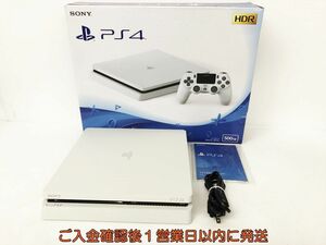 【1円】PS4 本体/箱 セット 500GB ホワイト SONY PlayStation4 CUH-2200A 動作確認済 プレステ4 DC08-206jy/G4
