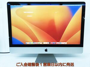 iMac (Retina 5K, 27-inch, 2017)Ventura i7@4.2Ghz 16GB FD3.12TB 本体 動作確認済 画面割れ EC61-662jy/G4