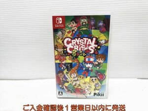 【1円】Switch クリスタルクライシス ゲームソフト 状態良好 1A0327-178yk/G1