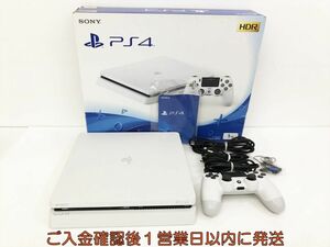 【1円】PS4 本体 セット 1TB ホワイト SONY PlayStation4 CUH-2200B 初期化/動作確認済 FW9.51 H05-353kk/G4