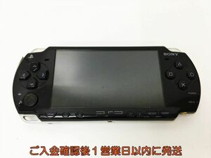 【1円】SONY PlayStation Portable PSP-2000 本体 ブラック 未検品ジャンク バッテリーなし J03-676rm/F3