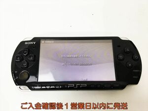 【1円】SONY PlayStation Portable PSP-3000 本体 ブラック 未検品ジャンク バッテリーなし J03-677rm/F3