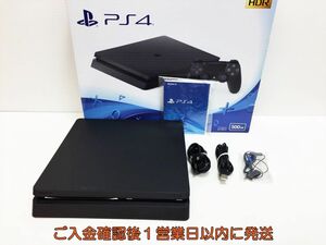 【1円】PS4 本体/箱 セット CUH-2200A ブラック 500GB ゲーム機本体 SONY 初期化/動作確認済み M07-771ym/G4