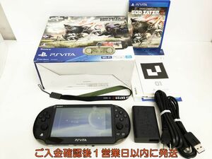 【1円】SONY PSVITA GOD EATER2 Fenrir Edition PCH-2000 初期化/動作確認済み 本体 箱 セット G01-216ek/F3