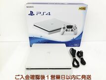 【1円】PS4 本体/箱 セット 500GB ホワイト SONY PlayStation4 CUH-2200A 初期化/動作確認済 プレステ4 G09-304kk/G4_画像1