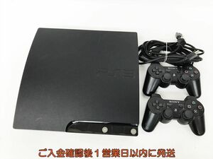 【1円】PS3 本体 セット 120GB ブラック SONY PlayStation3 CECH-2100A 初期化済 未検品ジャンク プレステ3 DC07-669jy/G4