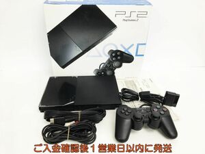 【1円】PS2 本体 セット 薄型 ブラック SONY PlayStation2 SCPH-90000 CB 動作確認済み プレステ2 H06-337ek/G4