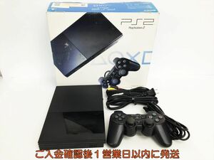 【1円】PS2 本体 セット 薄型 ブラック SONY PlayStation2 SCPH-90000 CB 未検品ジャンク プレステ2 H06-334ek/G4