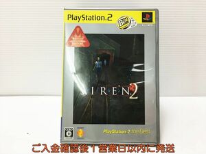 PS2 サイレン2 SIREN2 PlayStation 2 the Best プレステ2 ゲームソフト 1A0324-258mk/G1