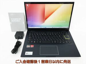ASUS VivoBook Flip 14型FHDノートPC Win10 Ryzen7-4700U 8GB SSD512GB 無線 タッチパネル 動作確認済 DC06-059jy/G4