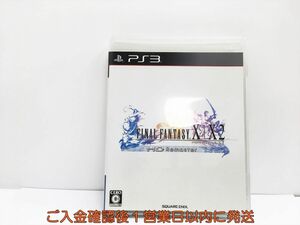 【1円】PS3 プレステ3 ファイナルファンタジー X/X-2 HD Remaster ゲームソフト 1A0319-283wh/G1