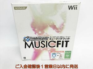 【1円】任天堂 Wii ダンスサンスレボリューション マットコントローラー ミュージックフィット ソフト欠品 未検品ジャンク G04-250ek/G4