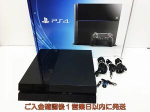 【1円】PS4 本体/箱 セット CUH-1000A ブラック 500GB ゲーム機本体 SONY 初期化/動作確認済み M05-841ym/G4