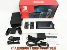 【1円】任天堂 新モデル Nintendo Switch 本体 セット グレー ニンテンドースイッチ 動作確認済 新型 G01-241ek/G4_画像1