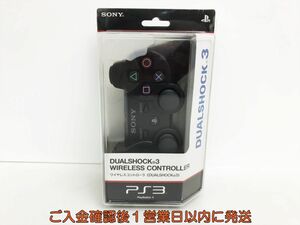 新品 SONY PS3 DUALSHOCK3 ワイヤレスコントローラー デュアルショック3 CECHZC2J ブラック 未使用品 G01-244ek/F3
