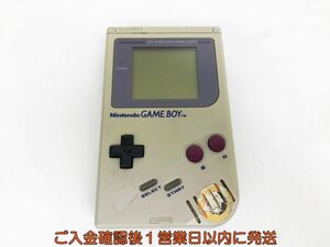 【1円】任天堂 初代ゲームボーイ 本体 グレー DMG-01 未検品ジャンク GAME BOY J05-338ek/F3