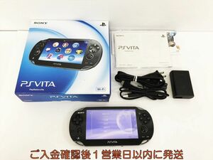 【1円】PSVITA 本体 セット ブラック SONY PlayStation VITA PCH-1000 初期化/動作確認済 K07-209kk/F3