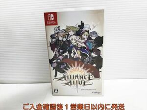 【1円】Switch アライアンス・アライブ HDリマスター ゲームソフト 状態良好 1A0228-161yk/G1