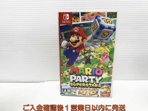 【1円】Switch マリオパーティ スーパースターズ ゲームソフト 状態良好 1A0325-143yk/G1