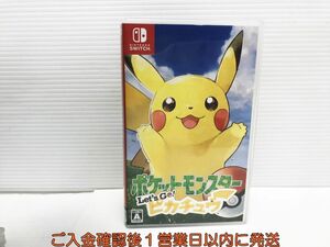 【1円】Switch ポケットモンスター Let’s Go！ピカチュウ ゲームソフト 状態良好 1A0128-406yk/G1