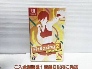 【1円】Switch Fit Boxing 2 -リズム&エクササイズ ゲームソフト 状態良好 1A0128-408yk/G1