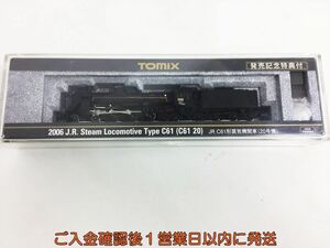 Ｎゲージ鉄道模型 tomix 2006 JR C61形蒸気機関車 20号機 発売記念特典付き 動作確認済み H06-371ek/F3