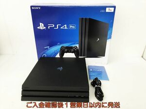 【1円】PS4 Pro 本体/箱 セット 1TB ブラック SONY PlayStation4 CUH-7000B 動作確認済 プレステ4プロ DC09-888jy/G4