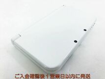 【1円】Newニンテンドー3DSLL 本体 セット パールホワイト 任天堂 RED-001 初期化/動作確認済 画面ヤケ K09-529kk/F3_画像2