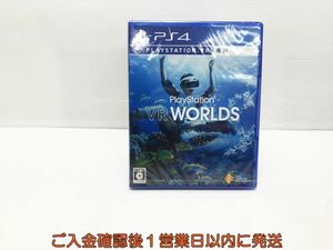 新品 PS4 PlayStation VR WORLDS(VR専用) ゲームソフト 未開封 1A0003-825tm/G1