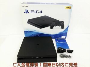 【1円】PS4 本体/箱 セット 1TB ブラック SONY PlayStation4 CUH-2100B 初期化/動作確認済 プレステ4 J09-400kk/G4