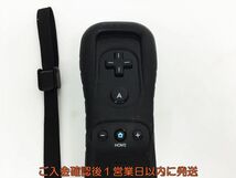 【1円】任天堂 ニンテンドー Wiiリモコンプラス ブラック 黒 ジャケット/ストラップ付き 動作確認済み WiiU G07-362ek/F3_画像3