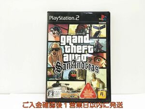 【1円】PS2 プレステ2 グランド・セフト・オート・サンアンドレアス ゲームソフト 1A0309-225wh/G1